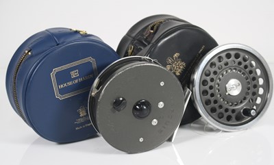 Lot 374 - Hardy Marquis #10 3 ¾" alloy trout fly reel,...