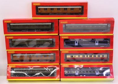 Lot 250 - Nine Hornby 00 gauge post-2015 release coaches,...