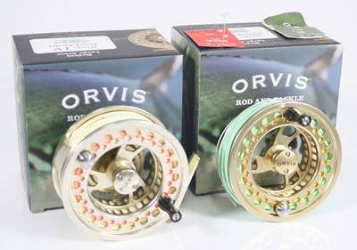 Lot 403 - An Orvis Hydros IV Large Arbour fly reel,...