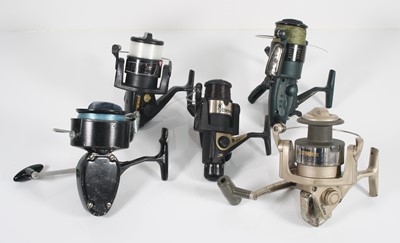 Lot 317 - A collection of fixed spool and multiplier...
