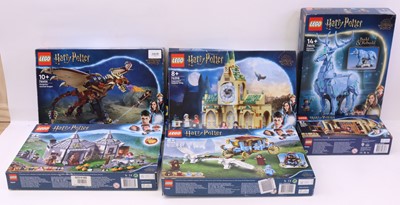 Lot 49 - A Lego Harry Potter collection of open sets to...
