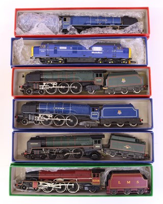 Lot 313 - Six 00 gauge locos, all housed in generic card...