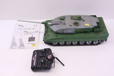 Lot 6 - Torro 1/16th scale kit built radio-controlled...