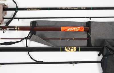 Lot 341 - A Bob Church Draycote 9'9" fly rod, together...