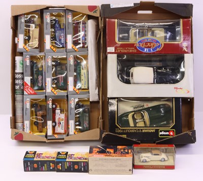 Lot 498 - Two boxes containing boxed modern issue...