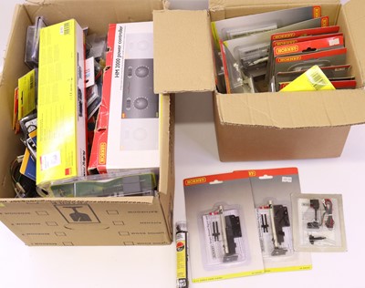 Lot 301 - Two boxes containing various Hornby 00...