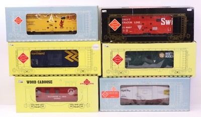 Lot 375 - A collection of six Aristocraft G gauge 45mm...