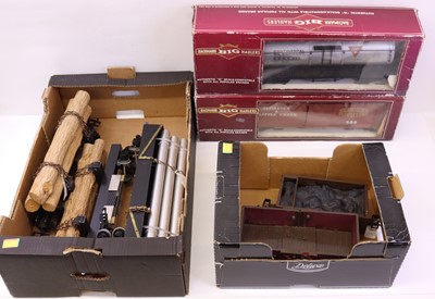 Lot 353 - Small collection of boxed and loose G gauge...