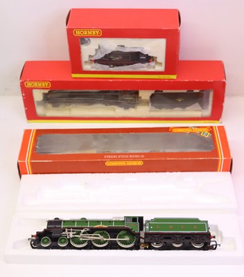 Lot 261 - Three Hornby 00-gauge locos to include an A4...