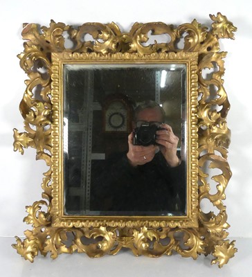 Lot 356 - A 19th century Florentine giltwood and gesso...