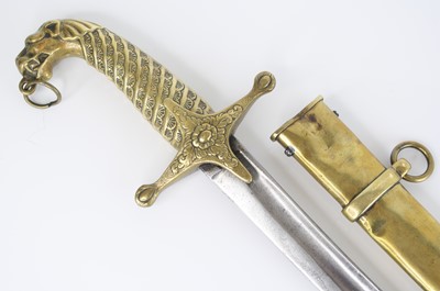 Lot 118 - An early 20th century Bandsman's sword, having...
