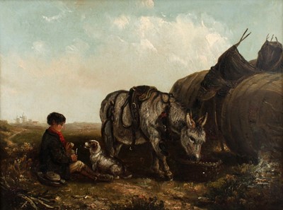 Lot 243 - Thomas Smythe (1825-1906) - Traveller at rest...