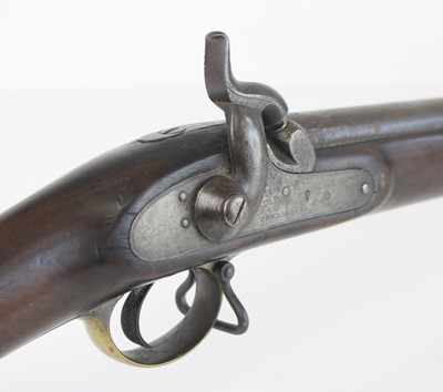 Lot 116 - A British 1840? pattern percussion carbine,...