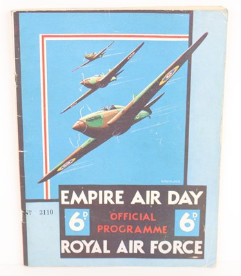 Lot 218 - A folder of World War II related printed, hand-...