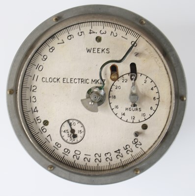Lot 172 - A WW II Smiths Electric Clock Mk. IV mine...