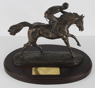 Lot 367 - After David Geenty (b.1945), a bronzed resin...