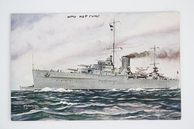 Lot 177 - World War II naval interest photograph album...