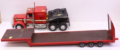 Lot 8 - Tamiya 1/14 scale Radio controlled kit built...