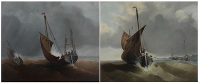 Lot 249 - John Moore of Ipswich (1821-1902) - Pair;...