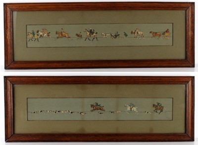 Lot 412 - After Cecil Aldin (1870-1935), Huntsmen and...