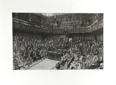 Lot 95 - Chris Orr MBE RA (b.1943) - House of Commons...