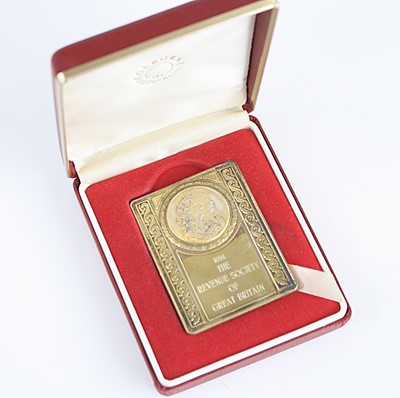 Lot 112 - The Revenue Society Of Great Britain, a silver...