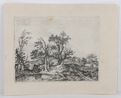 Lot 237 - John Crome (1768-1821) - At Hackford, etching...