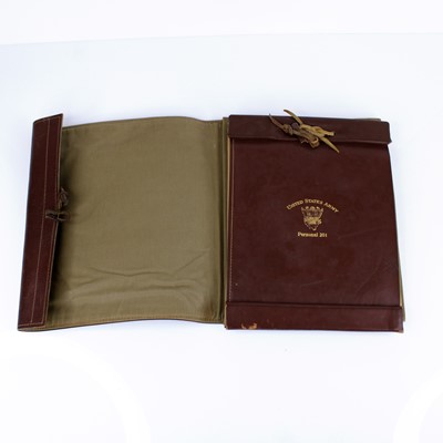 Lot 186 - A WW II United States Army Personal 201...