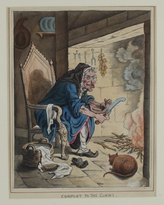 Lot 221 - James Gillray (1756-1815) - Comfort to the...
