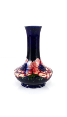 Lot 188 - A Moorcroft Anemone pattern pottery vase, of...