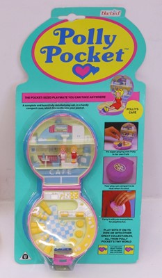 Lot 65 - Bluebird Polly Pocket Sealed Cafe housed in a...