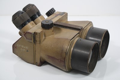 Lot 107 - A pair of German Third Reich Flak binoculars...