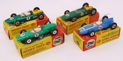 Lot 124 - Dinky Toys group of four, including two No.243...