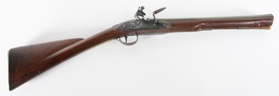 Lot 213 - Sanders of London, a George III flintlock...