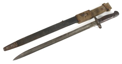 Lot 25 - A British 1907 pattern bayonet, the 43cm...