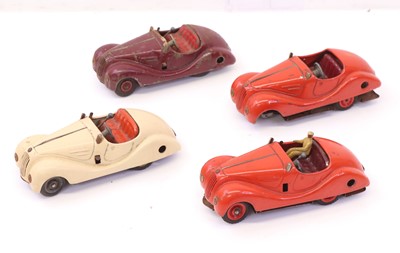 Lot 84 - Schuco Tinplate clockwork loose and age-worn...