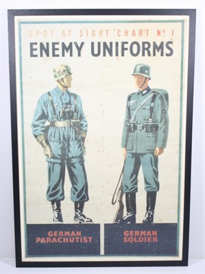 Lot 248 - A post WW II Public Information Poster, Spot...