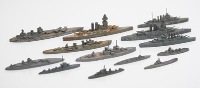 Lot 233 - A Crescent model of HMS Cumberland, together...