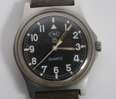 Lot 101A - A gentleman's CWC (Cabot Watch Company)...