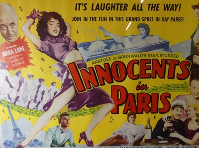 Lot 508 - A reproduction film poster for Innocents in...