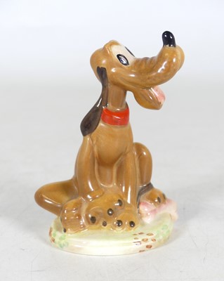 Lot 97 - A Beswick Walt Disney figure 'Pluto', silver...