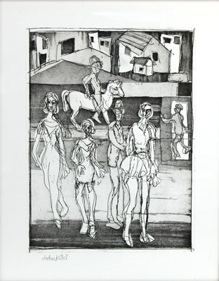 Lot 11 - John Kiki (b.1943) - The Gathering (2004),...