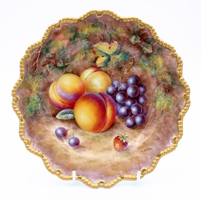 Lot 34 - Harry Ayrton for Royal Worcester - a porcelain...