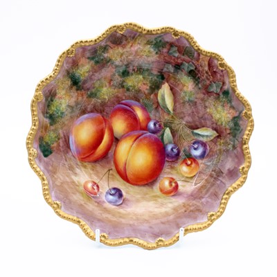 Lot 35 - Harry Ayrton for Royal Worcester - a porcelain...