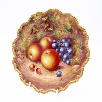 Lot 36 - John Freeman for Royal Worcester - a porcelain...