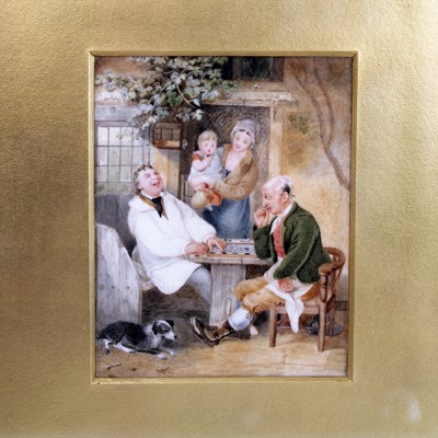 Lot 573 - After John Burnet (1784-1868) - Playing at...