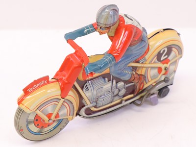 Lot 379 - Technofix Western Germany Tinplate Clockwork...