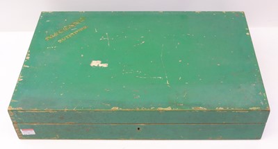 Lot 97 - An original 1930s Meccano Outfit No. 9 wooden...