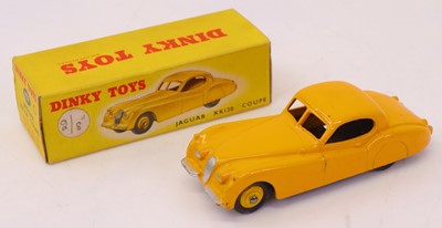 Lot 206 - Dinky Toys No. 157 Jaguar XK 120 coupe...
