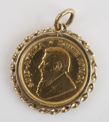 Lot 196 - South Africa, 1981 1/10th Krugerrand, obv:...